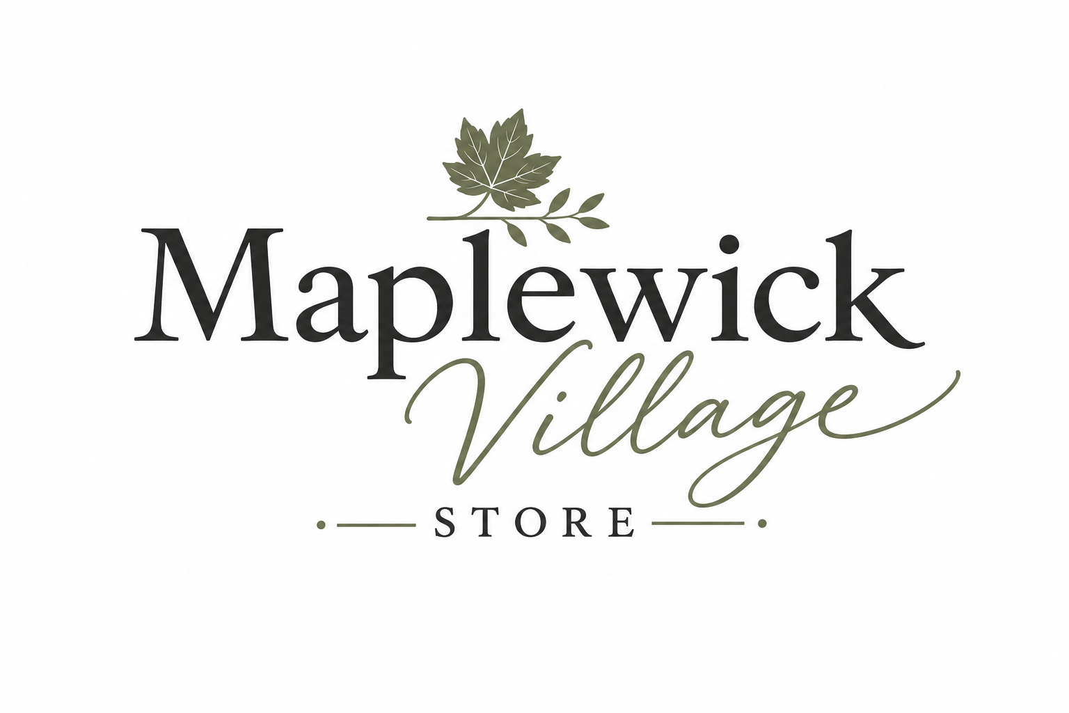 Shop Logo - Maplewick Village Store